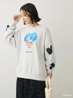 Japan Exclusive - Disney Villains Lady Tremaine Cuff Fleece Pullover For Adults -Disney 03 005 432 2 a2d0fa9b eca4 4f95 a3b4 ddf26d6c8051