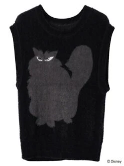 Japan Exclusive - Disney Villains Lucifer Jacquard Knit Vest For Adults X -Disney 03 081 432