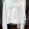 HKDL - Duffy And Friends Pink Cropped Hoodie For Adults -Disney 135F3966 32F2 489B 8C27 B1EABD1A8597