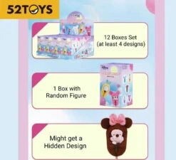 China Disney Collaboration - 52TOYS Random Secret Figure Box X Disney Character In Sleeping Bag Plush Toy -Disney 20210422 115309 mh1619063767282