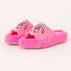 Japan Exclusive - Cheshire Cat Fluffy Platform Shoes Sandals For Adults -Disney 74033211 26 d 500