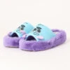 Japan Exclusive - Sulley Fluffy Platform Shoes Sandals For Adults -Disney 74033211 34 d 500