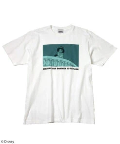Japan Exclusive - Aladdins Jasmine "Waiting For Summer To Return" Clipping Art T Shirt For Adults