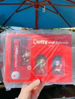 SHDL - Duffy & Friends Warm Warm Winter Collection - Duffy, Gelatoni & Olu Mel Potato Chip & Food Tong Box Set