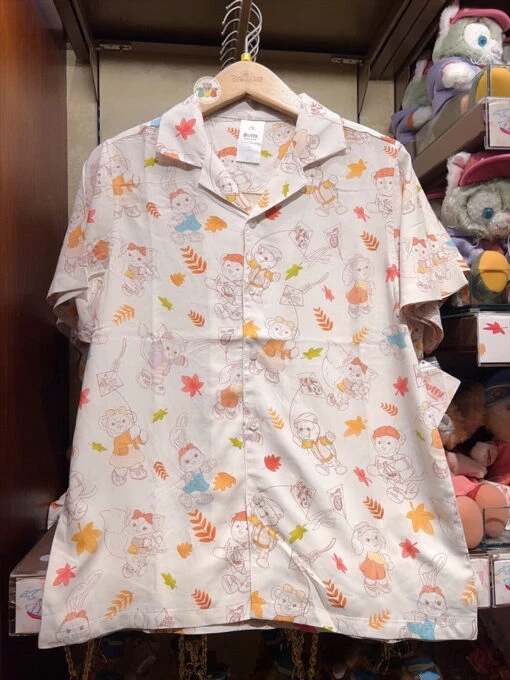 HKDL - Duffy & Friends "Wishing Kites In The Sky" Collection X Duffy And Friends All Over Print Shirt For Adults