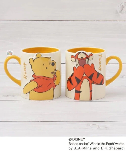 Japan Exclusive - Winnie The Pooh & Tigger "Autumnal Colors" Mug Pairs Set