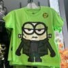 Universal Studios - Minion Monsters - Monster Bob Glows-in-the-Dark Lime T-shirt (Youth)