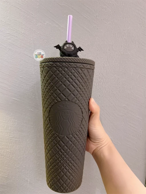 Starbucks Hong Kong - 2023 Halloween - 24oz Bat Kitten Jelly Cup