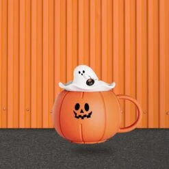 Starbucks Hong Kong - 2023 Halloween - 10oz Halloween Pumpkin Coffee Cup With Silicone Lid -Disney E5A2C8BA 3EAE 431E B26F AACC1F1A6DCF
