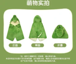 SHDL - Toy Story Rex Multi-Functions Blanket (Hand, Moveable) -Disney IMG 0037