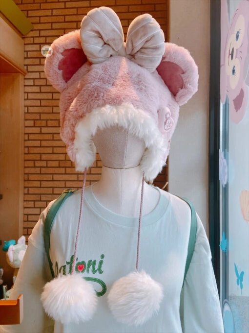 SHDL - ShellieMay Fluffy Beanie With Pom Pom For Adult