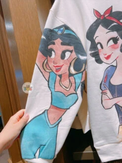 SHDL - Princess In Comic Design X Disney Princess Pullover Sweatshirt For Adults -Disney IMG 1284