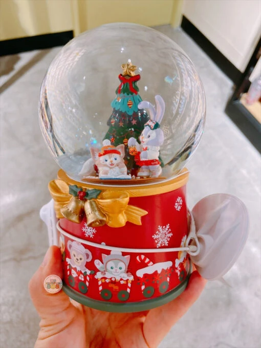 SHDL - Duffy & Friends Winter Snowman Collection X StellaLou & LinaBell Light Up, Music Box & Snow Globe
