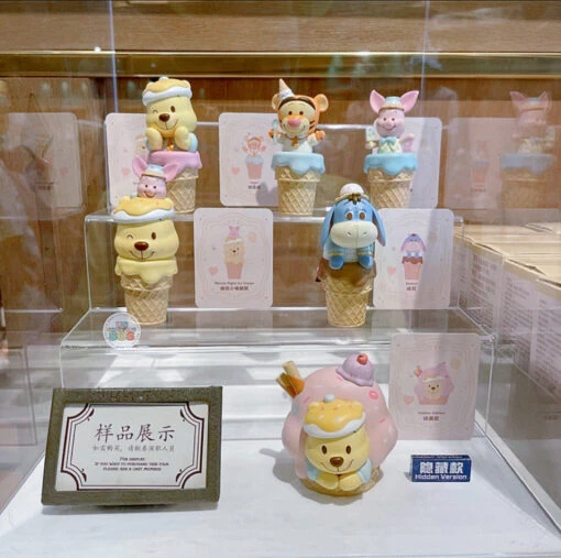 SHDL -Winnie The Pooh ‘Creamy Ice Cream’ Collection Mystery Figure Box