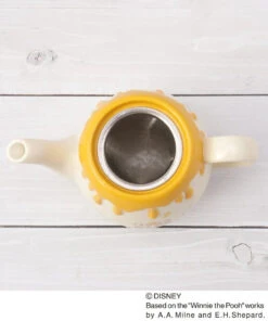 Japan Exclusive - Winnie The Pooh "I Believe In Naps" Teapot With Tea Infuser Set -Disney IMG 7777