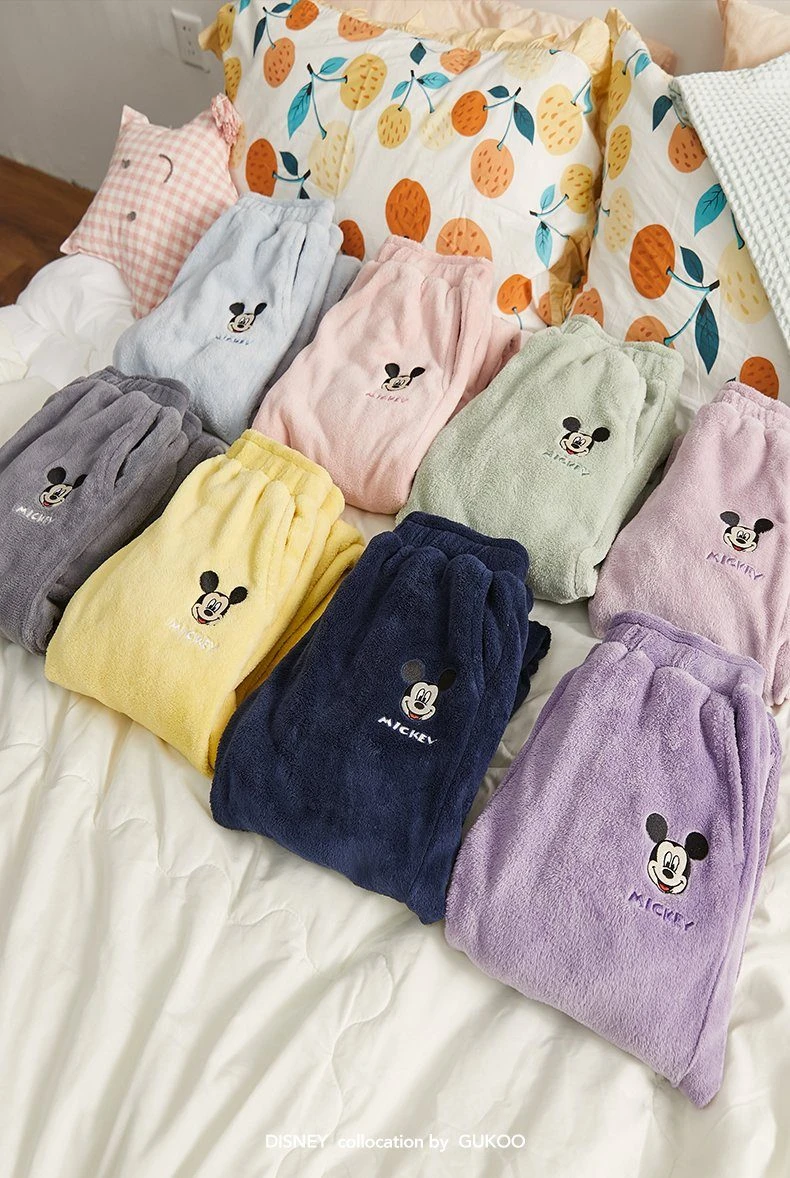 China Disney Collaboration - GK Mickey Mouse Fleece Pants (8 Colors / Woman) 3 China Disney Collaboration - GK Mickey Mouse Fleece Pants (8 Colors / Woman)