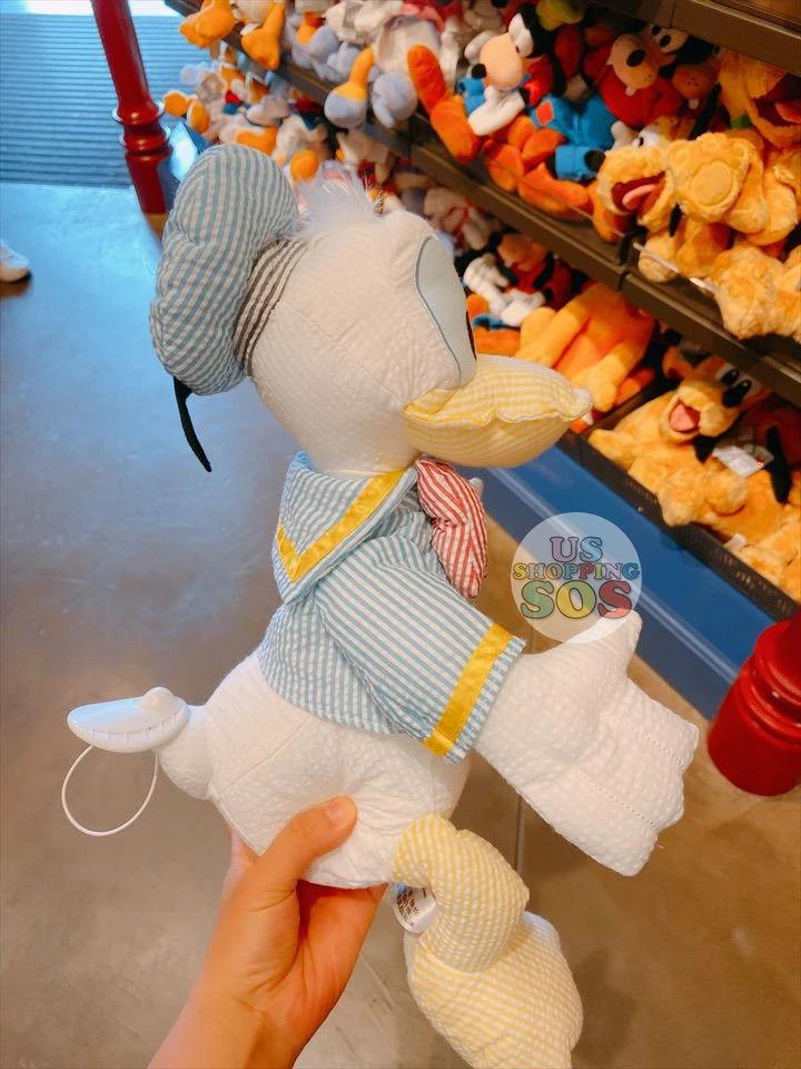 SHDL - Donald Duck Seersucker Stripe Plush Toy 4 SHDL - Donald Duck Seersucker Stripe Plush Toy - Image 2