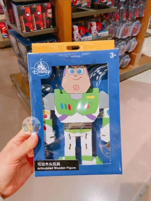 SHDL - Buzz Lightyear Articulated Wooden Figure