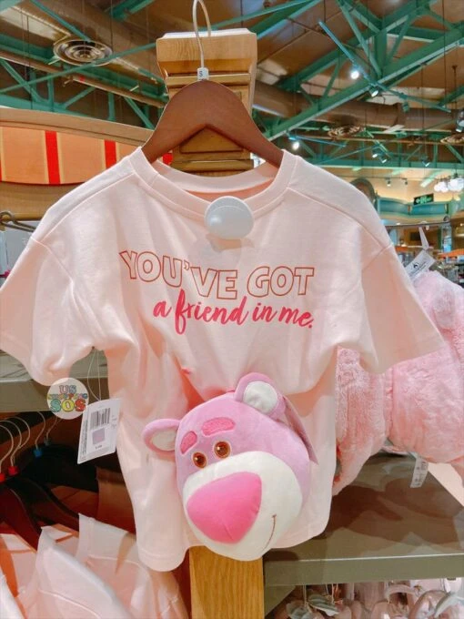 SHDL - Lotso "Play All Day" T Shirt For Kids With Pouch
