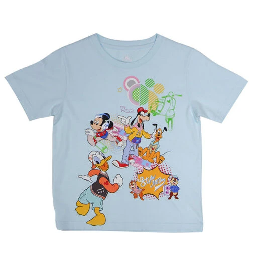 HKDL - Mickey & Friends "Stylin' All Day" Collection X Mickey Mouse Tee For Kids