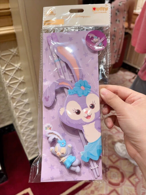 HKDL - Duffy & Friends X StellaLou Chopsticks & Chopsticks Stand Set