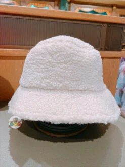 SHDL - Mickey Mouse White Color Fluffy Bucket Hat For Adults -Disney image 1c414af0 efe9 41ac 9bd5 6c560e6b8f07