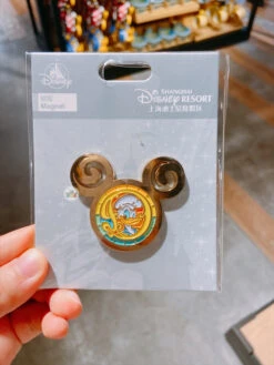 SHDL - Donald Duck With Chef Hat Stainless Glass Magnet