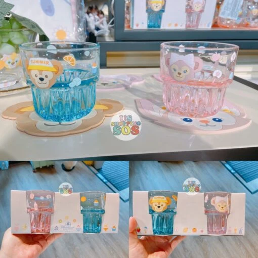 SHDL - Duffy & Friends Cool Feast - Duffy & ShellieMay Glasses Set