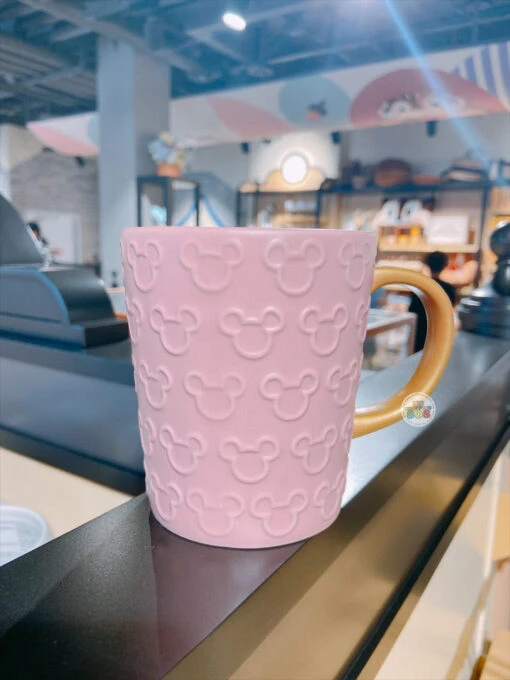 SHDL - Disney Homestead - Mickey Icon Embossed Pink Tall Cup