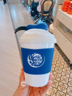 SHDL - Donald's Dine 'n Delights Exclusive Donald Duck Warm Beverage Souvenir Sipper With Strap -Disney image 4104d092 d6b1 4128 81da 724b05ccff62