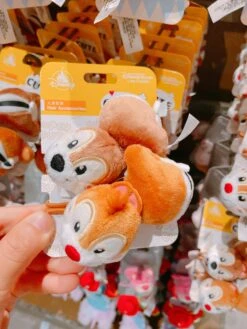 SHDL - Cute Friends Chip 'n' Dale Plush Hair Accessories Set