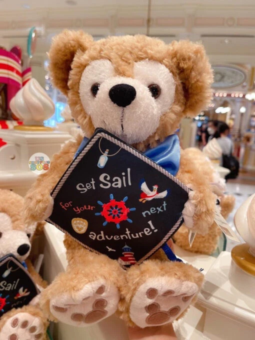 HKDL - Duffy Graduation Cap Plush Toy