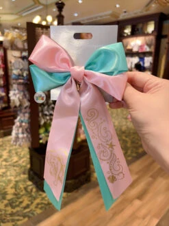 HKDL - Ariel Long Tail Bow Hair Tie
