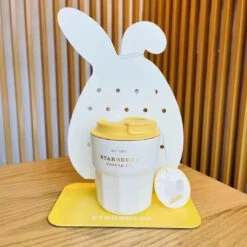 Starbucks China - Everything Goes Well (Persimmon & Magpie) Stainless Steel Tumbler 300 Ml With Tray & Hanger