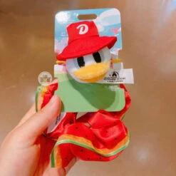SHDL - Happy Summer 2023 X Donald Duck Plushy Hair Ties Set