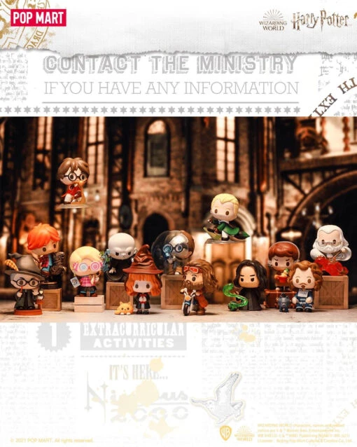 Other Asia Exclusive - POPMART Random Secret Figure Box X Harry Potter Wizarding World