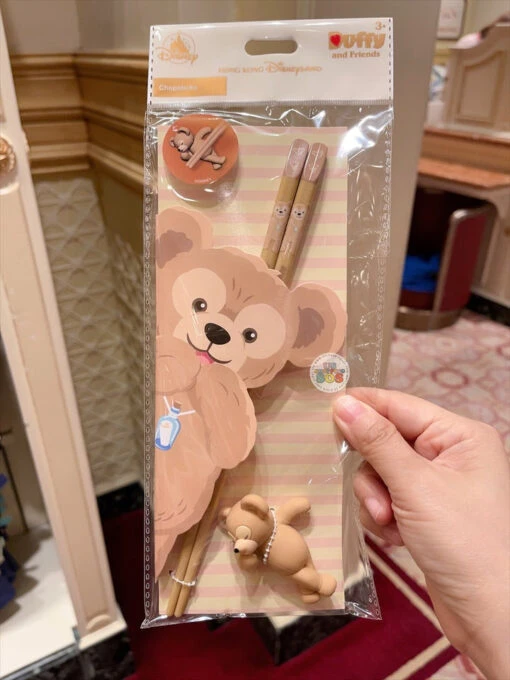 HKDL - Duffy & Friends X Duffy Chopsticks & Chopsticks Stand Set