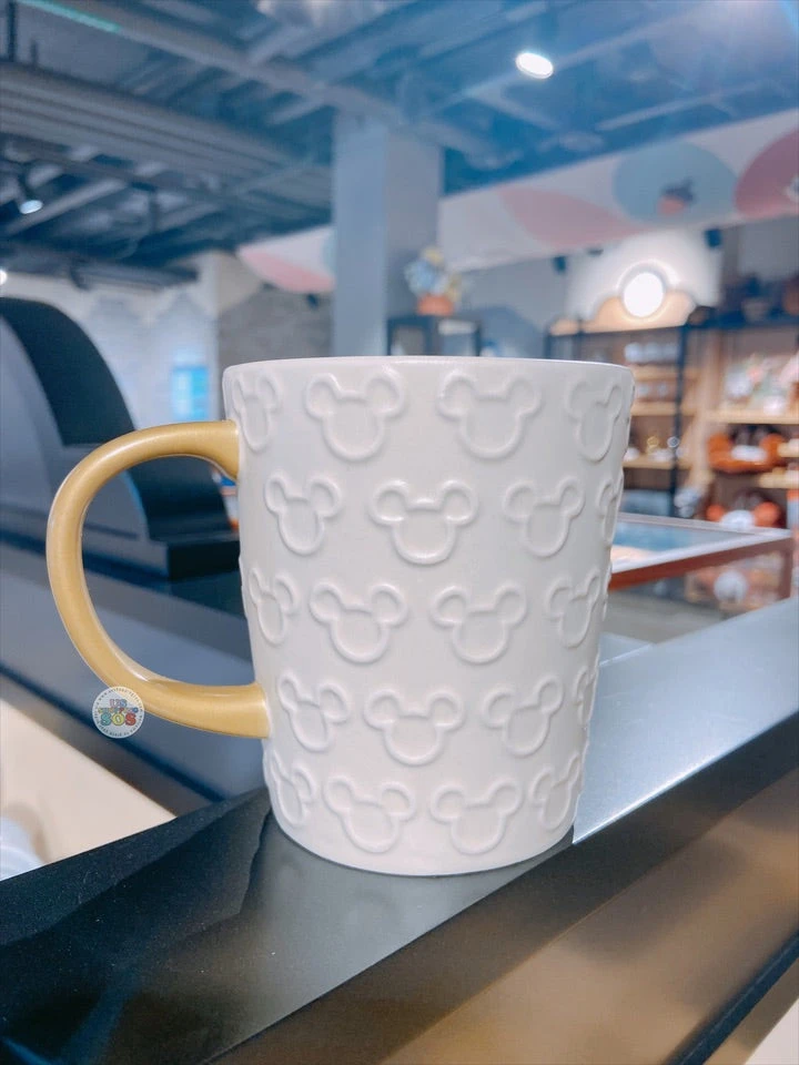 SHDL - Disney Homestead - Mickey Icon Embossed Cream Tall Cup 4 SHDL - Disney Homestead - Mickey Icon Embossed Cream Tall Cup - Image 2