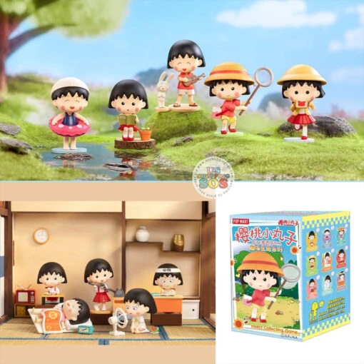 Other POPMART Random Secret Figure Box X Chibi Maruko-Chan Interesting Life