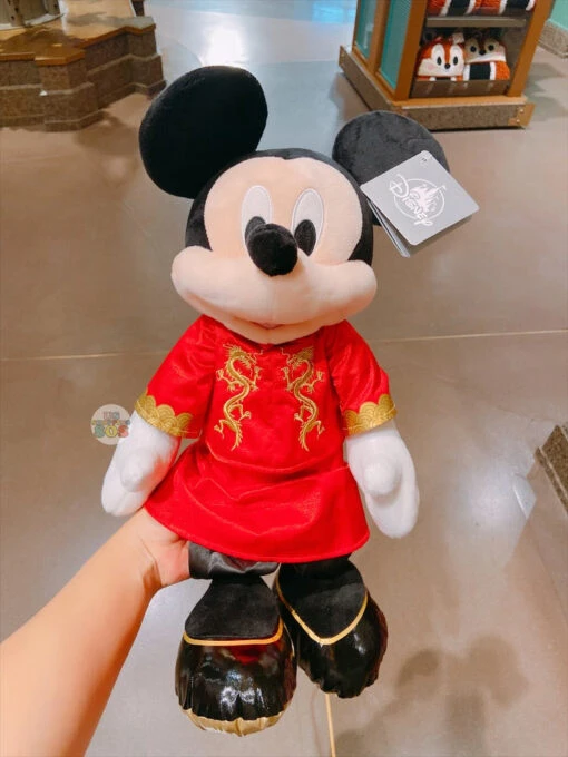 SHDL - Mickey Mouse Chinese Costume (Red & Gold) Plush Toy