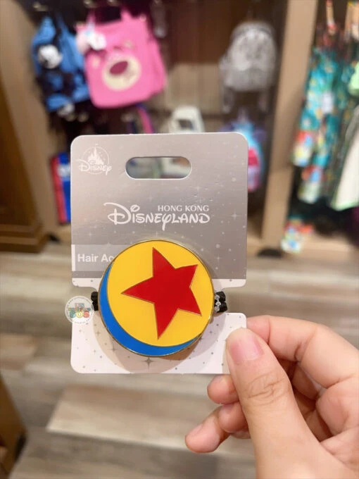 HKDL - ‘Luxo Ball’ Badge Hair Tie
