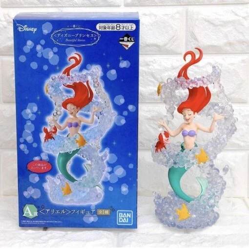 Japan Bandai - Ariel In Bubble Figure